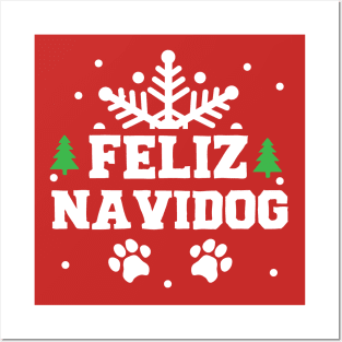 Feliz Navidog (2) Posters and Art